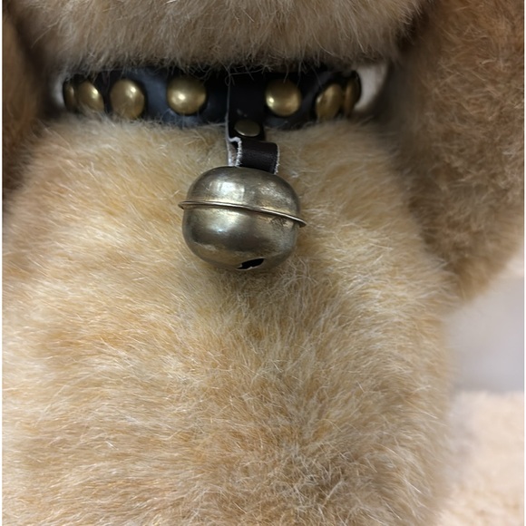 Boyd’s Conjoined Bear Griffin Bearsly 20” With Leather Brass Studded Bell Collar - Picture 13 of 13